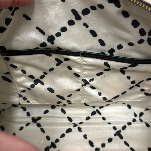 Kate Spade New York Black Bowler Bag Satchel Tote Authentic - Picture 12 of 12